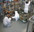 Cleaning room VEGA panel assembly